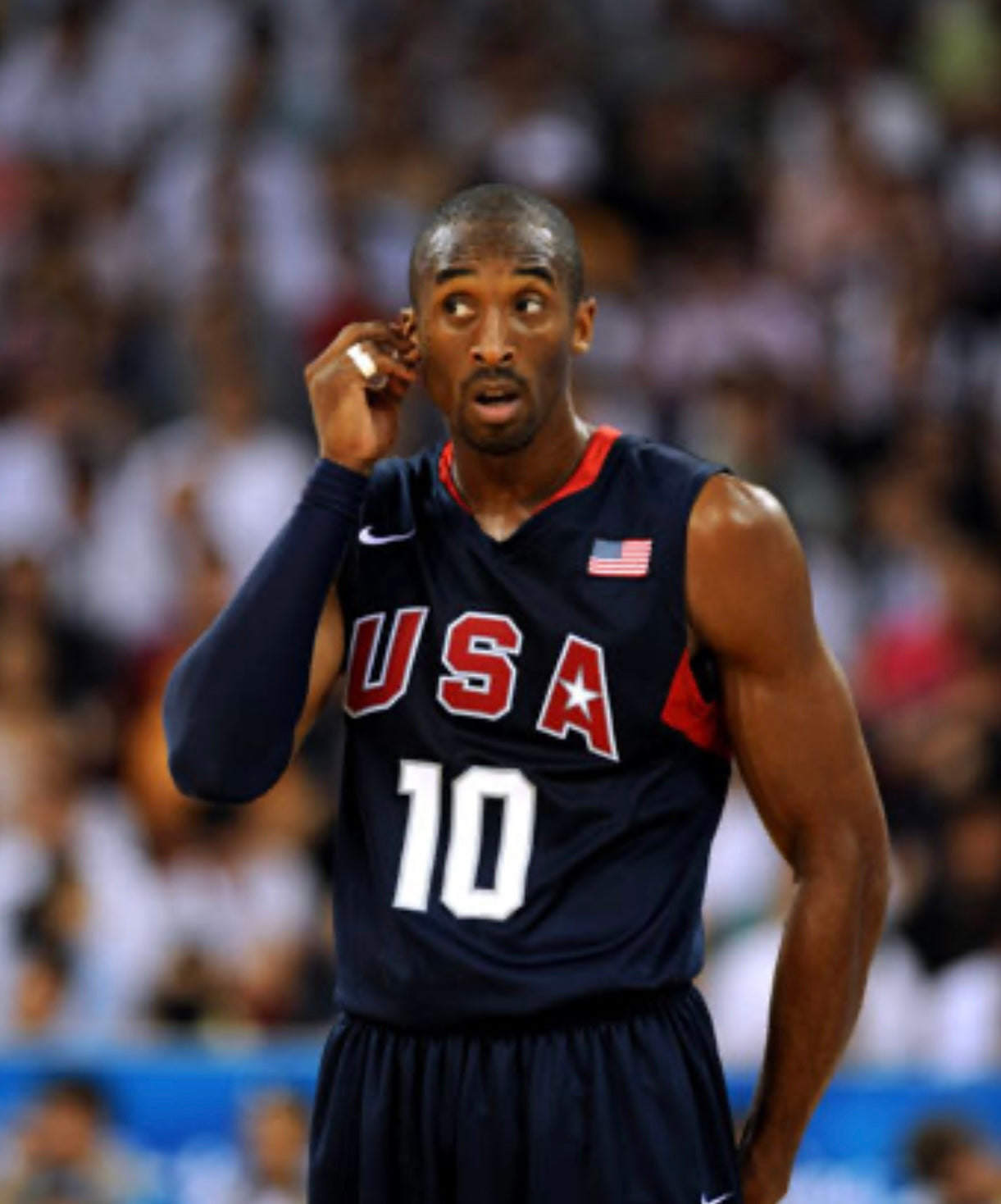 Who 2008 Olympic Redeem Team #10 (Away Jersey) Hoodie