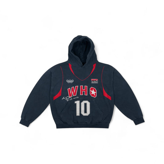 Who 2008 Olympic Redeem Team #10 (Away Jersey) Hoodie