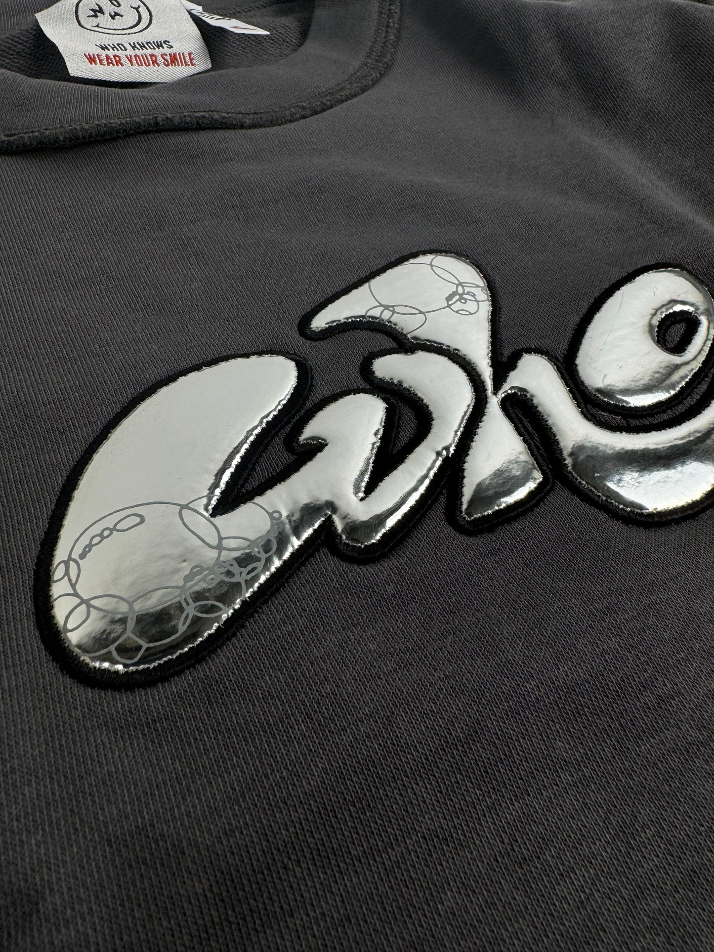 Who Knows? Silver bubble Shirt