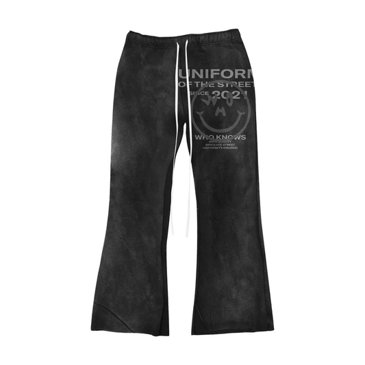 Who? Uniform sweatpants