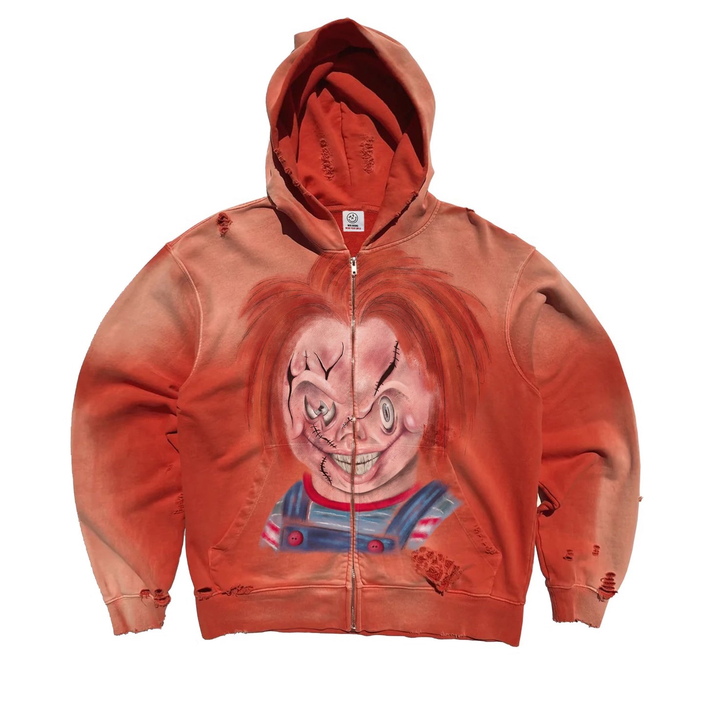 Who CHUCKn? Zip Hoodie