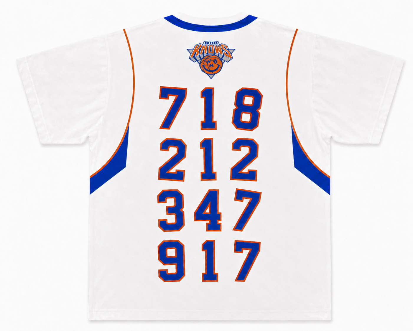 Who NY Area Code (Home Jersey) Tee