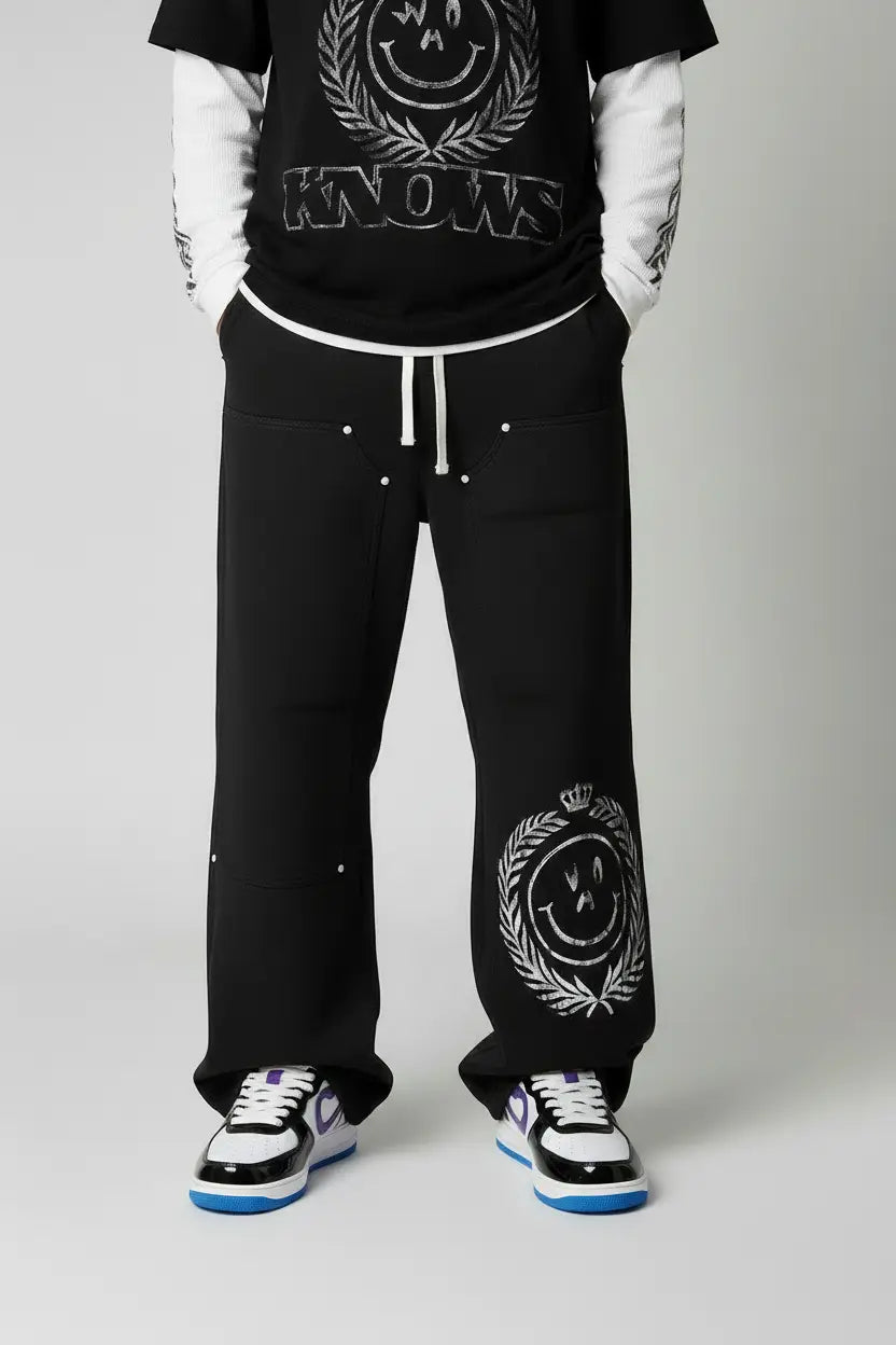 Who Knows ? Black Friday Carpenter Sweats